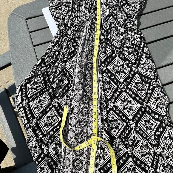 K Jordan Boho peasant style, Black & white, women's size XL - Picture 11 of 11